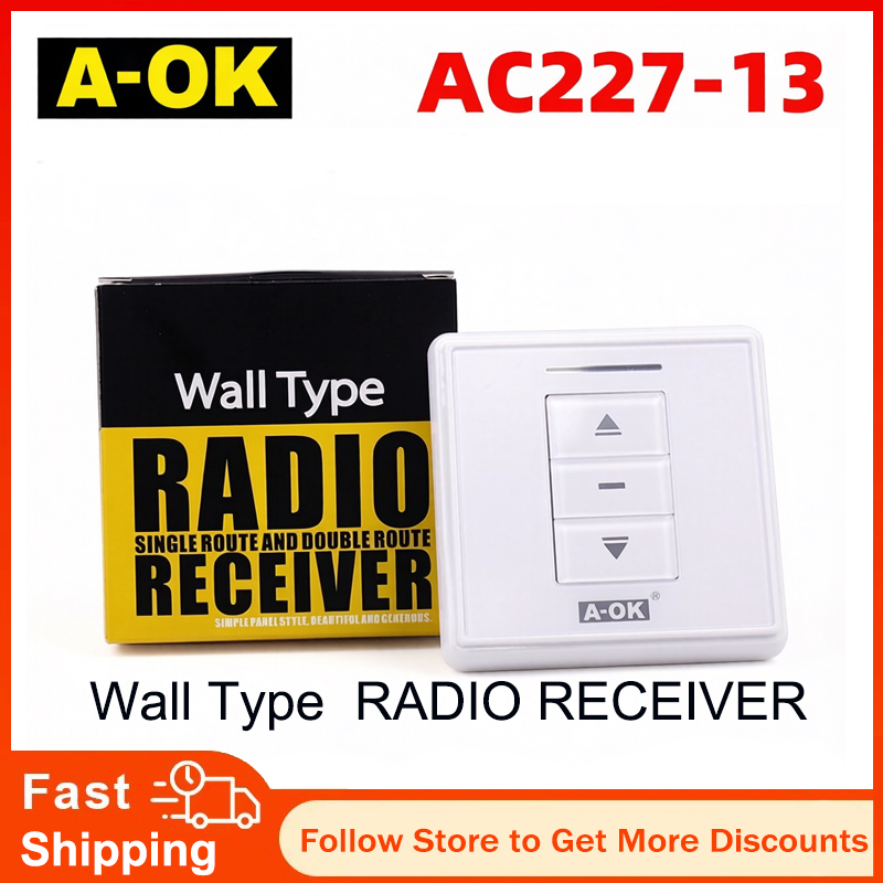 Electric Reel - Smart home elektrische rolluikmotor AOK AC227-13,