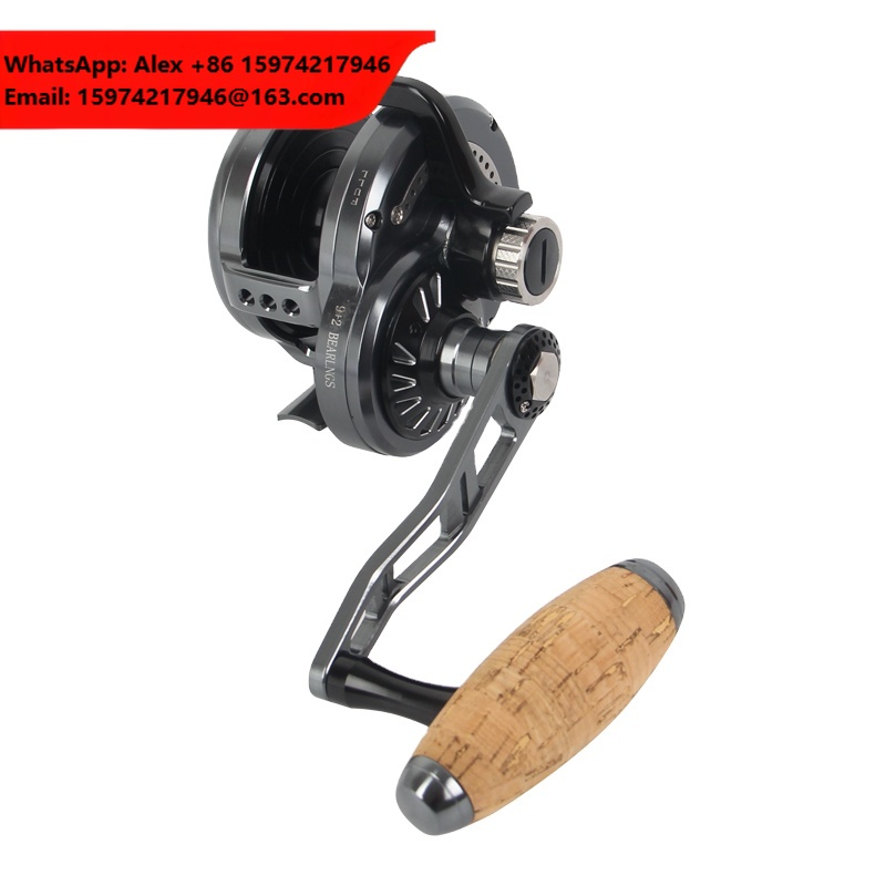 Metalen langzame vismolenhende - Reel Drag Knob recensie en prijs