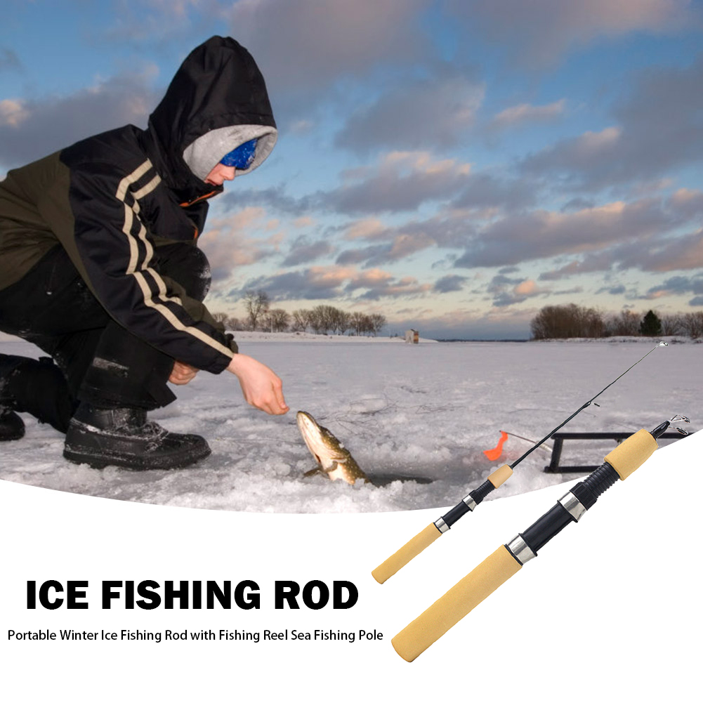 IJsvishengel Draagbare draaiba - Ice Fishing Reel recensie en prijs