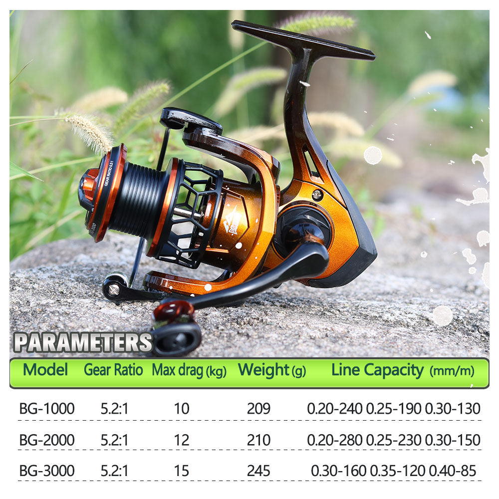 Josby Spinning Vishaspel 1000  - Daiwa Reel Bg recensie en prijs