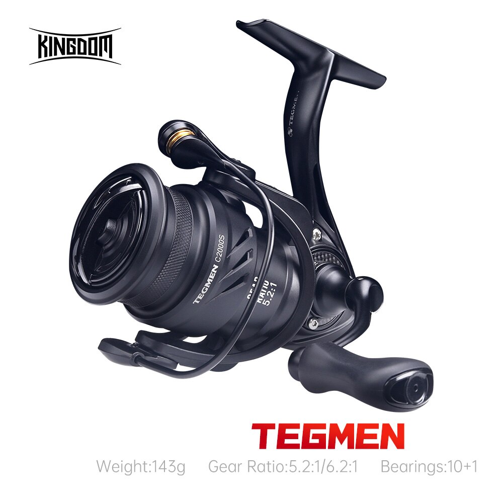 Koninkrijk Tegmen 5.2:1 6.2:1  - Trolling Reel recensie en prijs